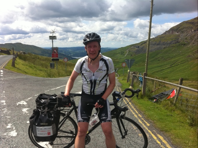 Cycling Kirkstone Pass Struggle with Panniers