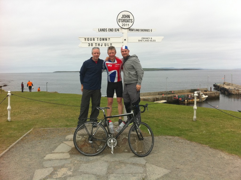 LEJoG Finished! John O'Groats sign